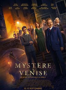 Affiche de Mystère à Venise, film à voir en streaming sur Pygargue