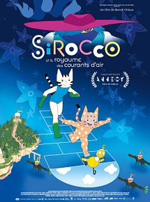 Affiche de Sirocco et le royaume des courants d'air, film à voir en streaming sur Pygargue