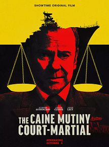 Affiche de L'Affaire de la mutinerie Caine, film à voir en streaming sur Pygargue