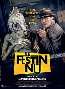 Affiche de Le Festin nu, film à voir en streaming sur Pygargue