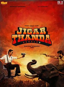 Affiche de Jigarthanda DoubleX, film à voir en streaming sur Pygargue