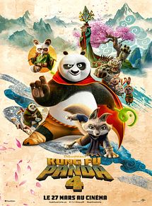 Affiche de Kung Fu Panda 4, film à voir en streaming sur Pygargue