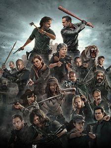 poster de la série The Walking Dead Saison 8