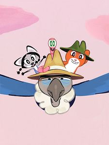 poster de la série Billy, le hamster cowboy Saison 1