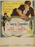 poster de La Chanson du souvenir