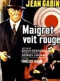 poster de Maigret voit rouge