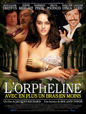 poster de L'Orpheline avec en plus un bras en moins