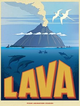 poster de Lava