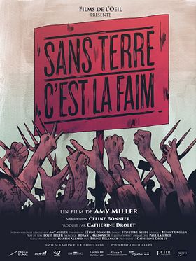 poster de Sans terre, c’est la faim