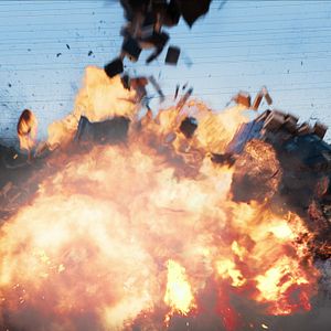 Photo Bullet Train Explosion