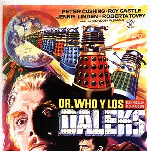 Photo Dr Who contre les Daleks