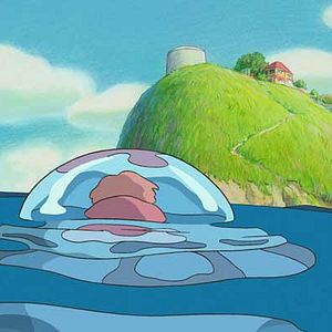 Photo Ponyo sur la falaise