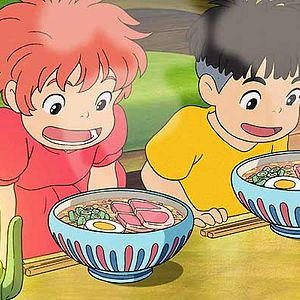 Photo Ponyo sur la falaise