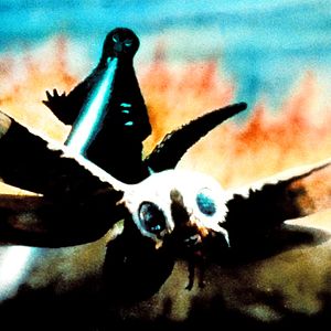 Photo Mothra contre Godzilla