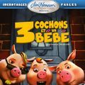 Photo 3 cochons et un bébé