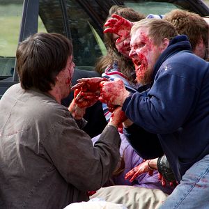 Photo Humans Versus Zombies