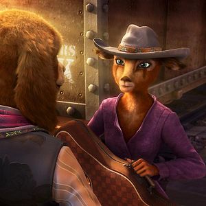 Photo Cendrillon au Far West