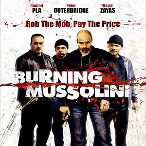 Photo Burning Mussolini