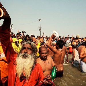Photo Kumbh Mela, Sur Les Rives Du Fleuve Sacré