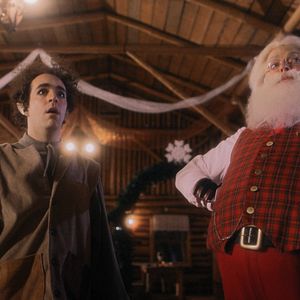 Photo Père Noël, la magie de la poussière d'étoiles