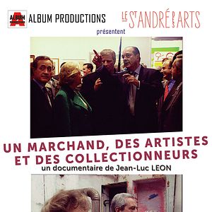 Photo Un marchand, des artistes et des collectionneurs