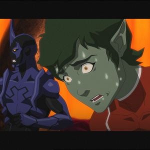 Photo Justice League vs. Teen Titans