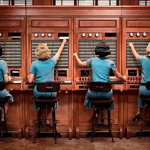 Photo Les demoiselles du téléphone
