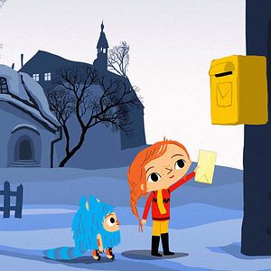 Photo Myrtille et la lettre au Père Noël