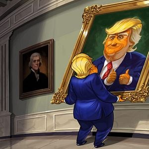 Photo Our Cartoon President