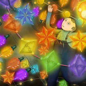 Photo Mimi & Lisa, les lumières de Noël