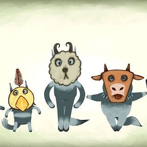 Photo Loups tendres et loufoques