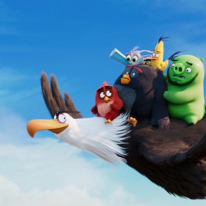 Photo Angry Birds : Copains comme cochons
