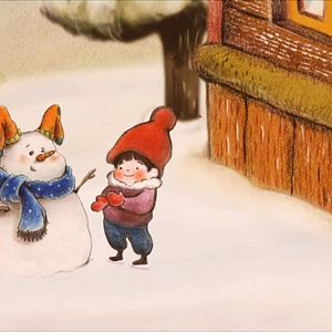 Photo Pirouette et le sapin de Noël