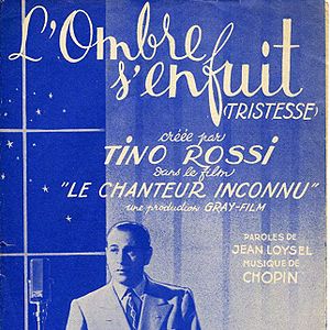 Photo Le Chanteur Inconnu