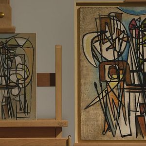 Photo Hans Hartung, La Fureur De Peindre