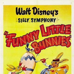 Photo Funny Little Bunnies