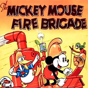 Photo Mickey pompier