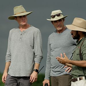Photo Père et fils au bout du monde