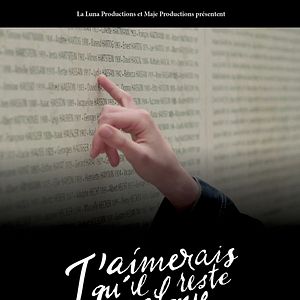 Photo J'aimerais qu'il reste quelque chose