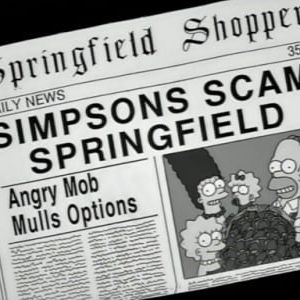 Photo Les Simpson