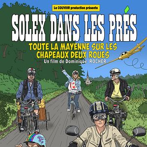 Photo Solex dans les prés