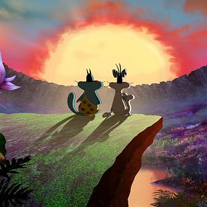 Photo Oggy et les cafards