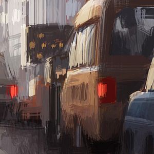 Photo Le Parapluie bleu