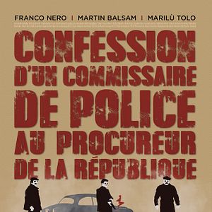 Photo Confession d'un commissaire de police au procureur de la république