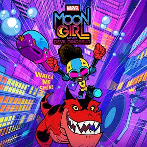 Photo Marvel Moon Girl et Devil le dinosaure