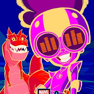 Photo Marvel Moon Girl et Devil le dinosaure