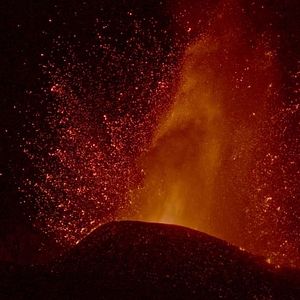Photo Un volcán habitado