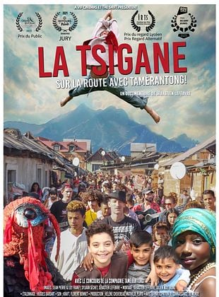 poster du film La Tsigane, sur la route avec Tamèrantong !