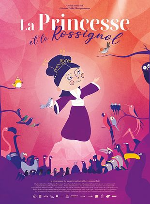 poster du film La Princesse et le rossignol (court métrage)
