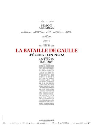 La Bataille de Gaulle : J’écris ton nom